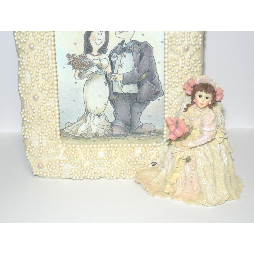 Yesterdays‎ Child Boyds Bears Tiffany...Forever Photo Frame 27550 bride box - Picture 2 of 3